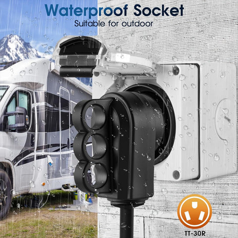 50Amp RV Power Outlet Box
