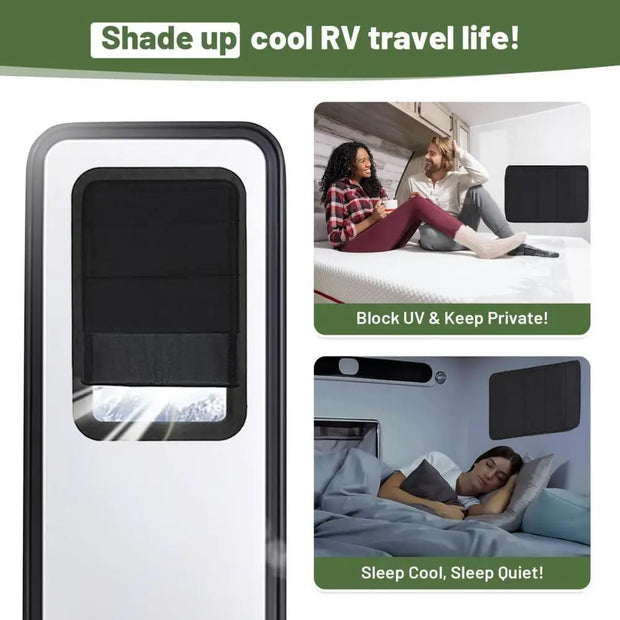 RV Magnetic Window Shade Cover