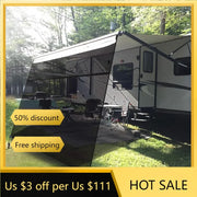 RV Awning Shade Screen