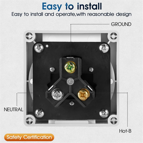 50Amp RV Power Outlet Box