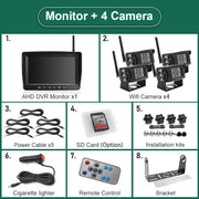 RV Monitor w/ Night Vision Camera