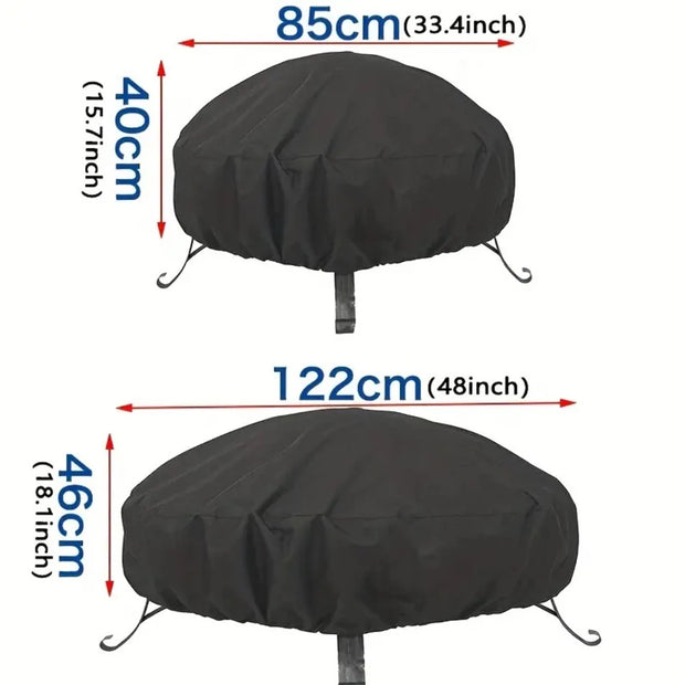 Fire Pit Grill Cover