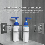 RV Shower Corner Shelf Bar