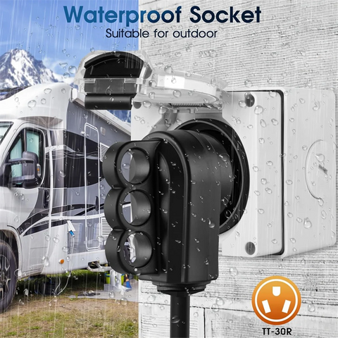 50Amp RV Power Outlet Box