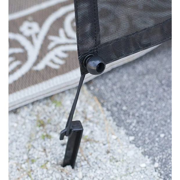 RV Awning Shade Screen