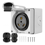 50Amp RV Power Outlet Box