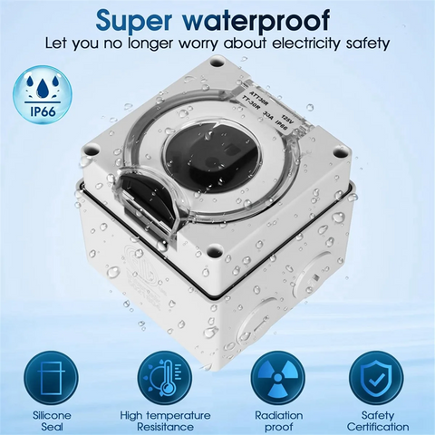 50Amp RV Power Outlet Box