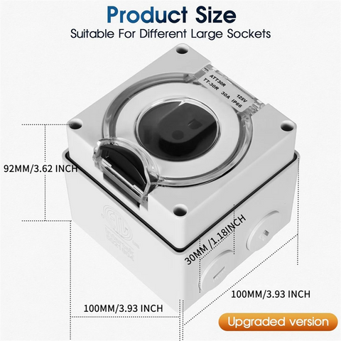 50Amp RV Power Outlet Box