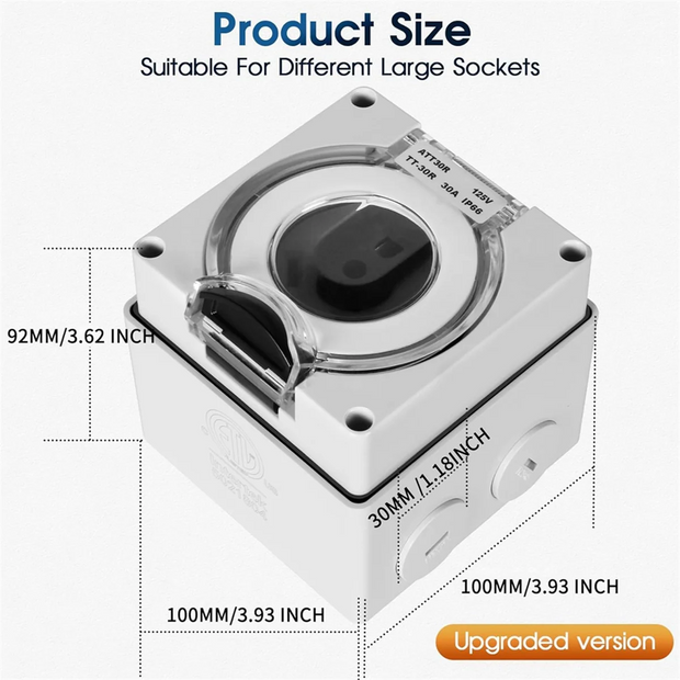 50Amp RV Power Outlet Box
