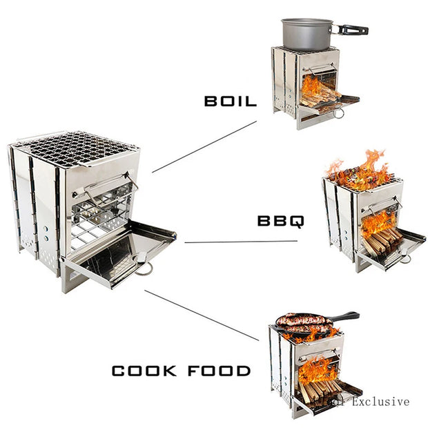 Detachable Wood Stove