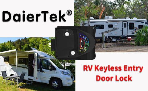 RV Door Keyless Entry with Backlit Keypad